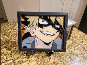 How to Display Your Anime Glass Painting