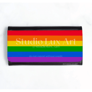 gay pride wallet
