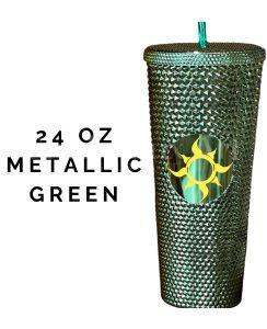 Sk8 the Infinity Kojirou Nanjo Joe Starbucks Cold Cup 24oz in Metallic Green